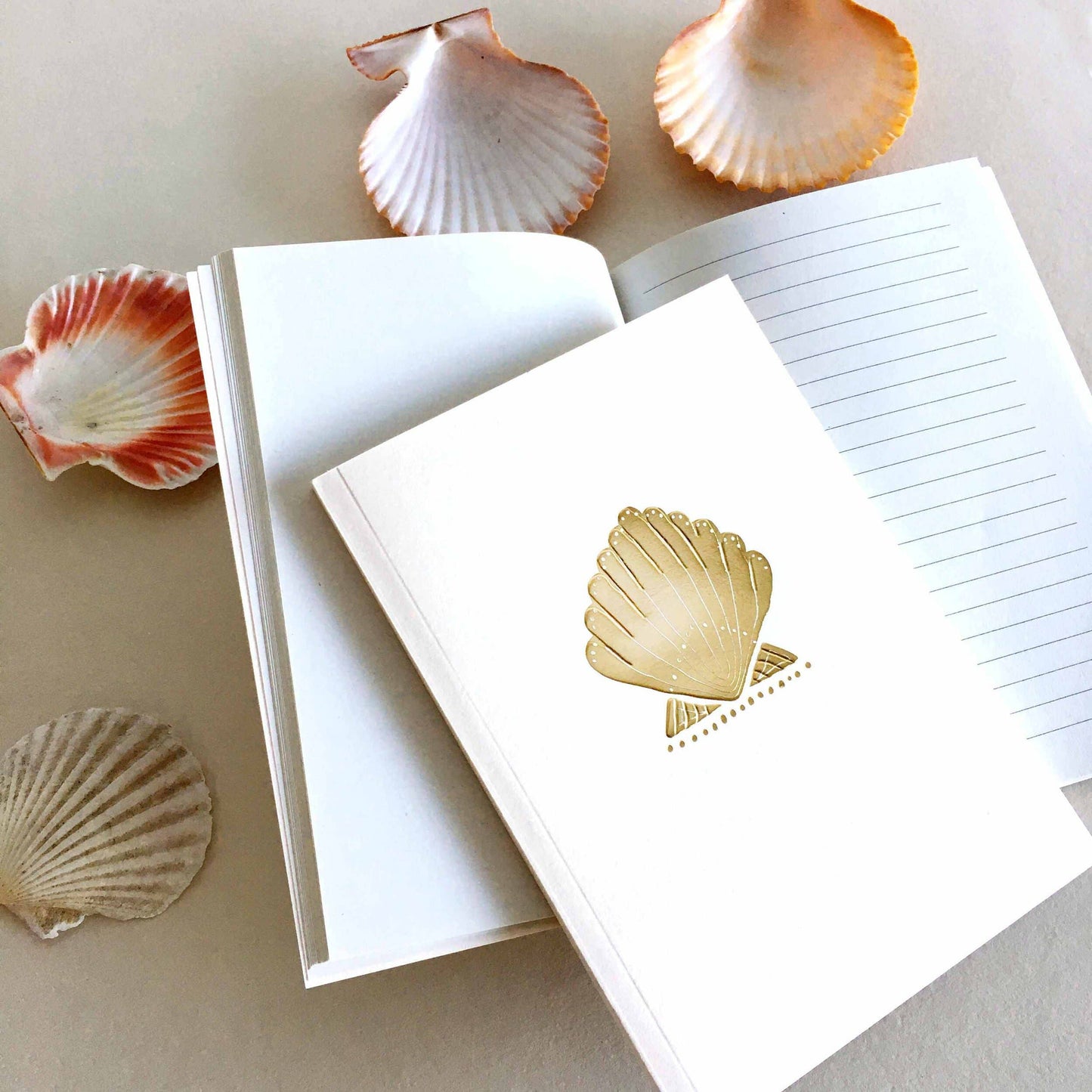 THE LITTLE PRESS - Seashell Notebook