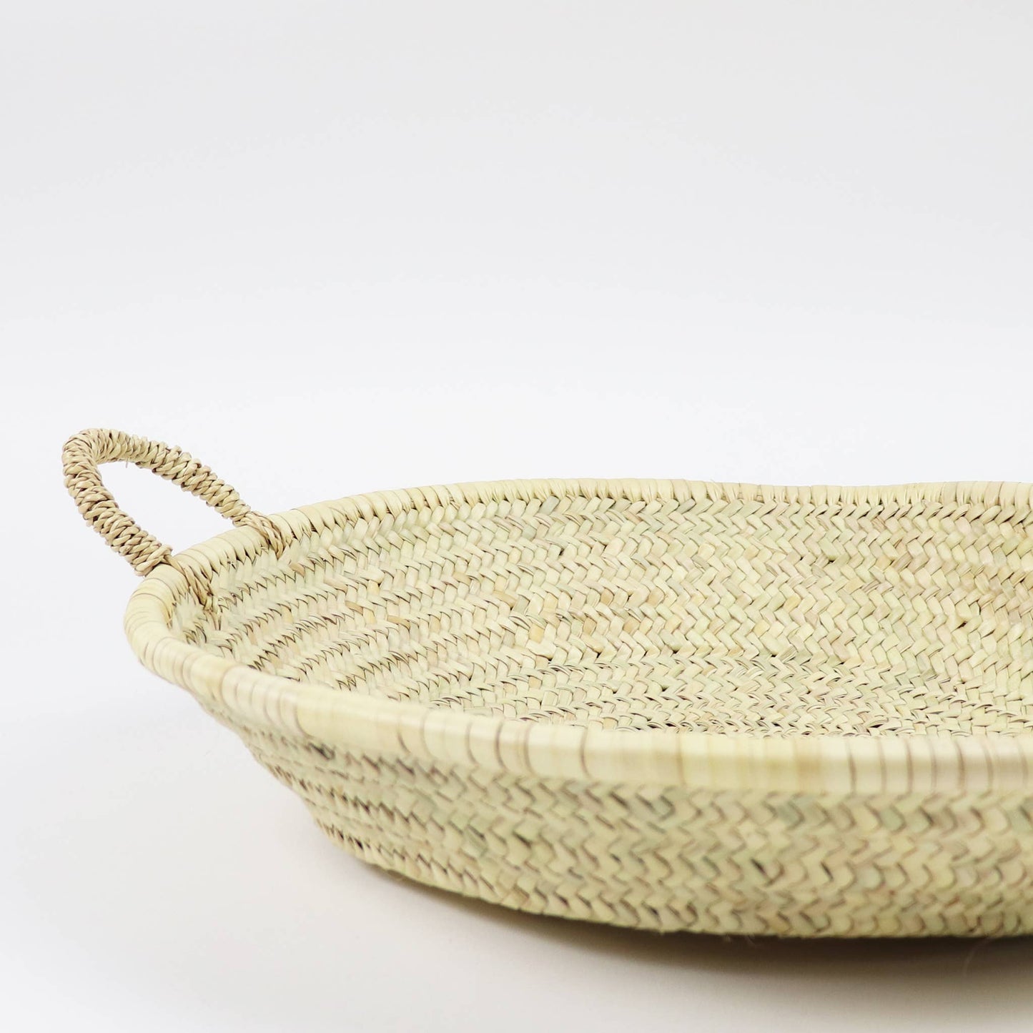 SOCCO Designs - Moroccan Straw Woven Plate: Small